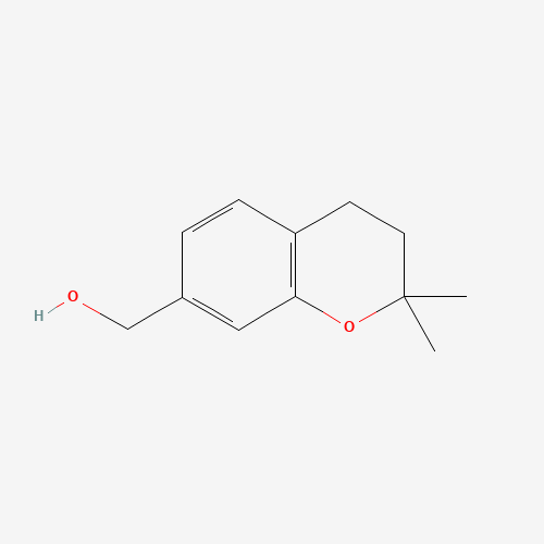 263903-15-7 (2,2-dimethyl-3,4-dihydrochromen-7-yl)methanol chemical structure