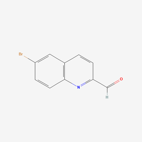 98948-91-5 6-bromoquinoline-2-carbaldehyde chemical structure