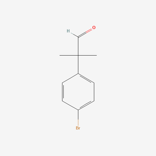 32454-16-3 2-(4-bromophenyl)-2-methylpropanal chemical structure