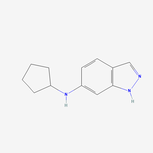 1157521-65-7 N-cyclopentyl-1H-indazol-6-amine chemical structure