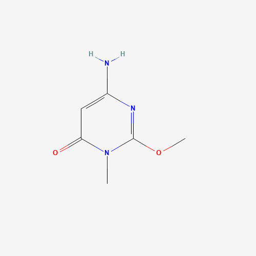 94940-32-6 6-amino-2-methoxy-3-methylpyrimidin-4-one chemical structure