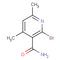 610261-09-1 2-bromo-4,6-dimethylpyridine-3-carboxamide chemical structure