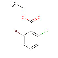 933672-18-5 ethyl 2-bromo-6-chlorobenzoate chemical structure