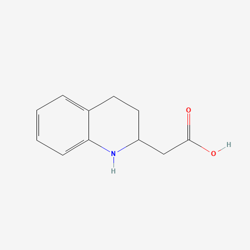 185854-45-9 2-(1,2,3,4-tetrahydroquinolin-2-yl)acetic acid chemical structure