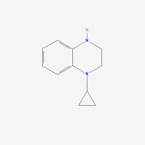 1224640-13-4 4-cyclopropyl-2,3-dihydro-1H-quinoxaline chemical structure