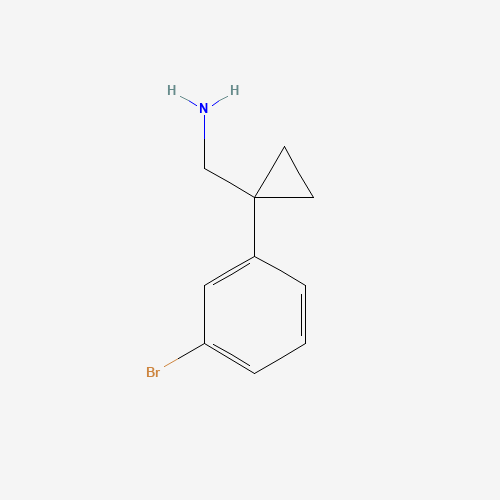 886365-87-3 [1-(3-bromophenyl)cyclopropyl]methanamine chemical structure