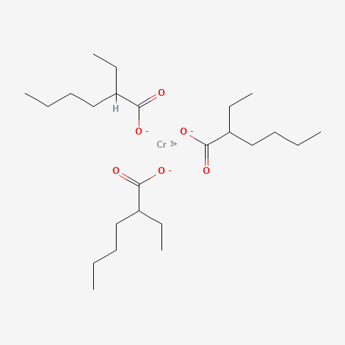 3444-17-5 chromium(3+);2-ethylhexanoate chemical structure