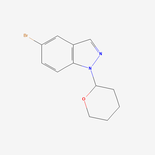 478828-53-4 5-bromo-1-(oxan-2-yl)indazole chemical structure