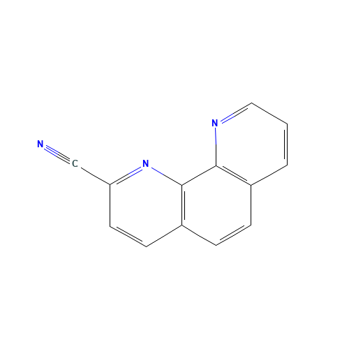 1082-19-5 1,10-phenanthroline-2-carbonitrile chemical structure