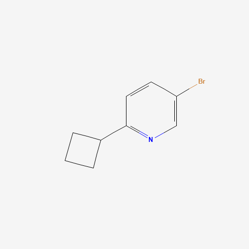 1159815-16-3 5-bromo-2-cyclobutylpyridine chemical structure