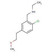 921630-47-9 N-[[2-chloro-5-(2-methoxyethyl)phenyl]methyl]ethanamine chemical structure