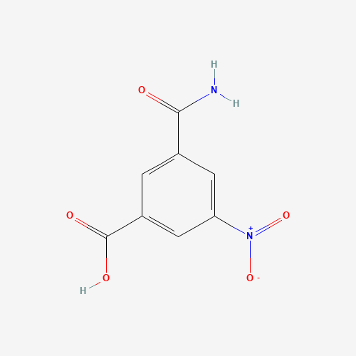 90196-48-8 3-carbamoyl-5-nitrobenzoic acid chemical structure