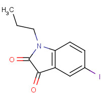 890171-20-7 5-iodo-1-propylindole-2,3-dione chemical structure