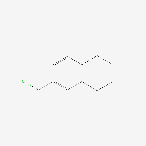 17450-63-4 6-(chloromethyl)-1,2,3,4-tetrahydronaphthalene chemical structure