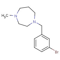414885-80-6 1-[(3-bromophenyl)methyl]-4-methyl-1,4-diazepane chemical structure