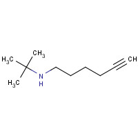 1263186-69-1 N-tert-butylhex-5-yn-1-amine chemical structure
