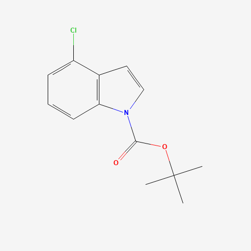 129822-46-4 tert-butyl 4-chloroindole-1-carboxylate chemical structure
