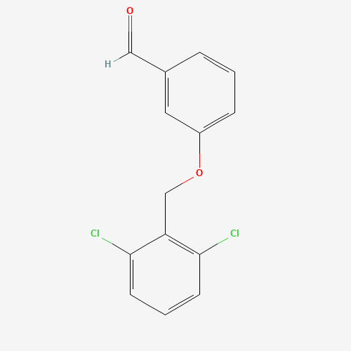 328062-72-2 3-[(2,6-dichlorophenyl)methoxy]benzaldehyde chemical structure