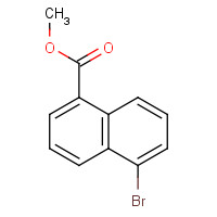 59866-97-6 methyl 5-bromonaphthalene-1-carboxylate chemical structure