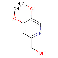 62885-49-8 (4,5-dimethoxypyridin-2-yl)methanol chemical structure