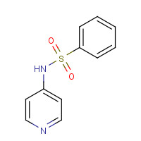 15309-85-0 N-pyridin-4-ylbenzenesulfonamide chemical structure
