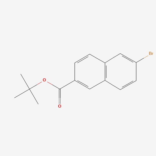 1006899-73-5 tert-butyl 6-bromonaphthalene-2-carboxylate chemical structure
