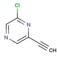 1196157-03-5 2-chloro-6-ethynylpyrazine chemical structure