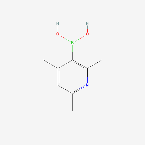 1029654-17-8 (2,4,6-trimethylpyridin-3-yl)boronic acid chemical structure