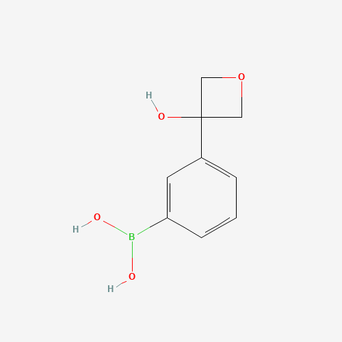 1403992-43-7 [3-(3-hydroxyoxetan-3-yl)phenyl]boronic acid chemical structure