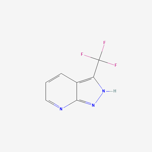 956010-87-0 3-(trifluoromethyl)-2H-pyrazolo[3,4-b]pyridine chemical structure