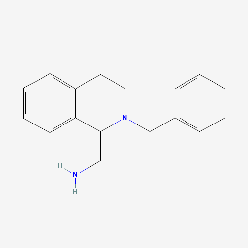 40615-06-3 (2-benzyl-3,4-dihydro-1H-isoquinolin-1-yl)methanamine chemical structure