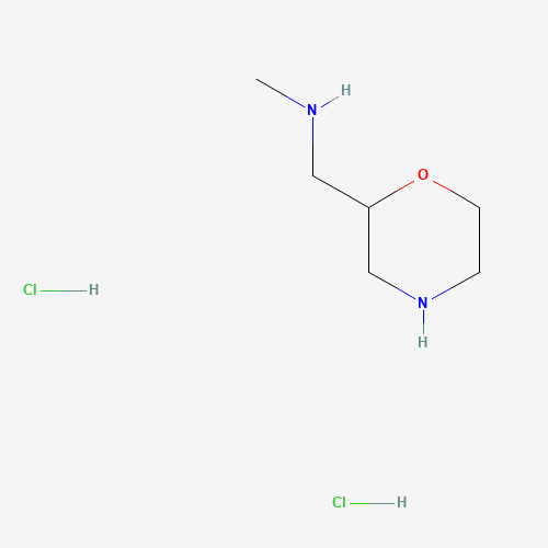 122894-43-3 N-methyl-1-morpholin-2-ylmethanamine;dihydrochloride chemical structure