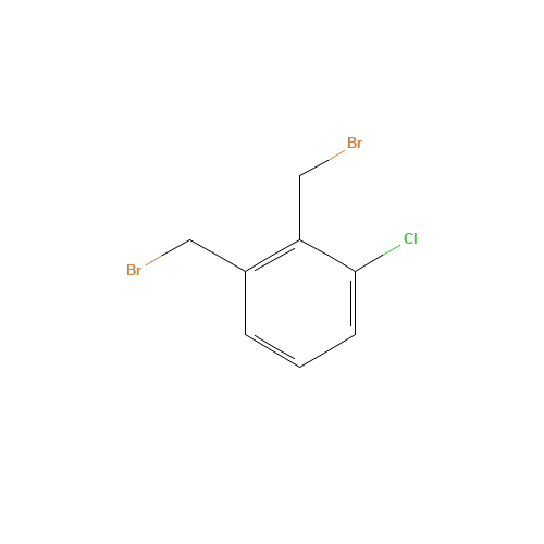 22479-40-9 1,2-bis(bromomethyl)-3-chlorobenzene chemical structure