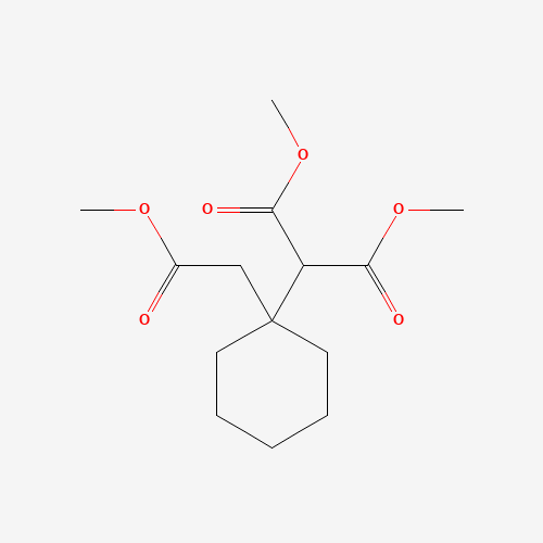 518285-32-0 dimethyl 2-[1-(2-methoxy-2-oxoethyl)cyclohexyl]propanedioate chemical structure