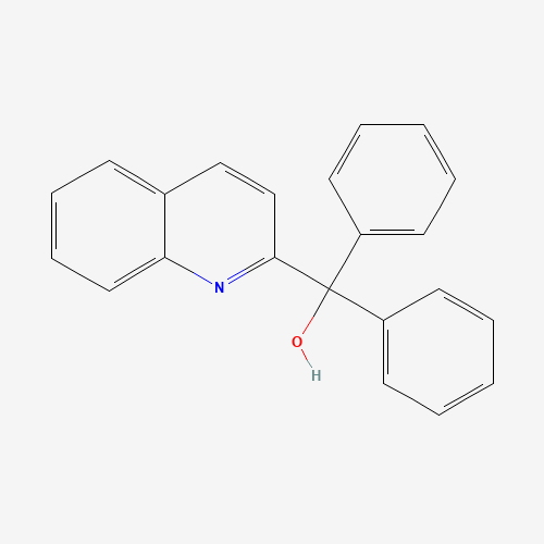 30836-61-4 diphenyl(quinolin-2-yl)methanol chemical structure