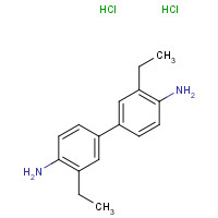 76787-89-8 4-(4-amino-3-ethylphenyl)-2-ethylaniline;dihydrochloride chemical structure
