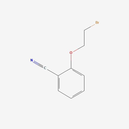 59825-56-8 2-(2-bromoethoxy)benzonitrile chemical structure