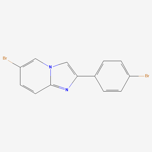 38224-37-2 6-bromo-2-(4-bromophenyl)imidazo[1,2-a]pyridine chemical structure