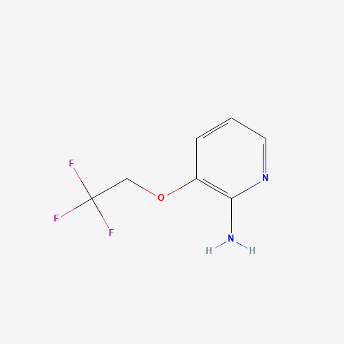 1037160-20-5 3-(2,2,2-trifluoroethoxy)pyridin-2-amine chemical structure