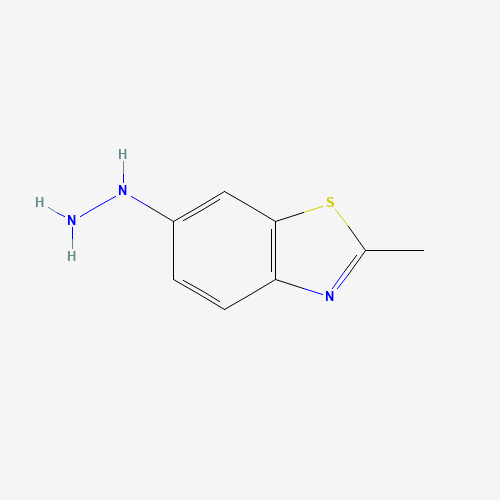 42222-49-1 (2-methyl-1,3-benzothiazol-6-yl)hydrazine chemical structure