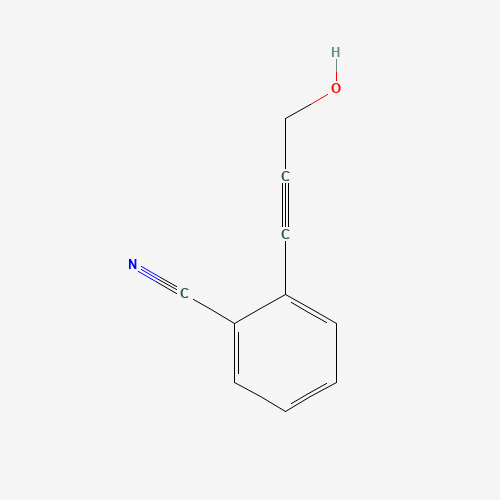 210884-99-4 2-(3-hydroxyprop-1-ynyl)benzonitrile chemical structure
