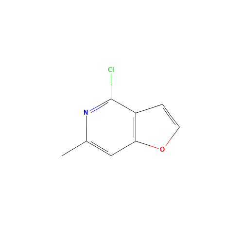 57053-31-3 4-chloro-6-methylfuro[3,2-c]pyridine chemical structure