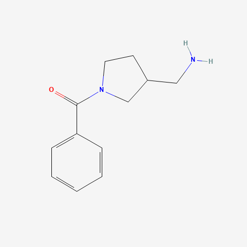 688000-14-8 [3-(aminomethyl)pyrrolidin-1-yl]-phenylmethanone chemical structure