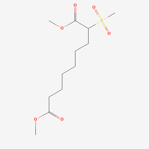 59768-18-2 dimethyl 2-methylsulfonylnonanedioate chemical structure