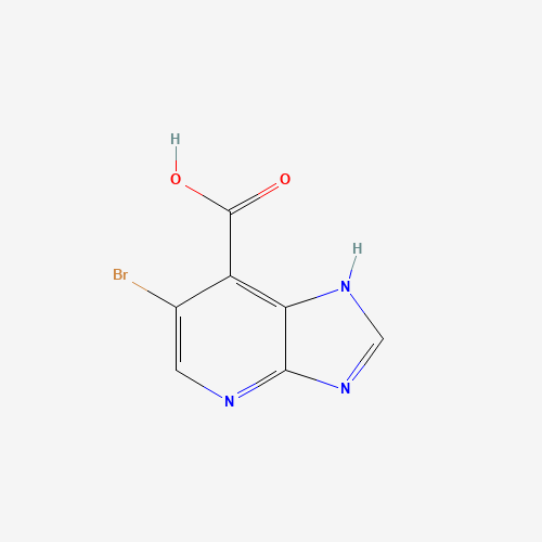 117888-98-9 6-bromo-1H-imidazo[4,5-b]pyridine-7-carboxylic acid chemical structure