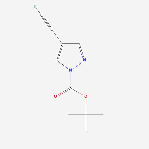 1093193-29-3 tert-butyl 4-ethynylpyrazole-1-carboxylate chemical structure