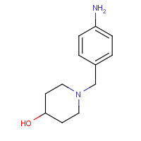 262368-63-8 1-[(4-aminophenyl)methyl]piperidin-4-ol chemical structure
