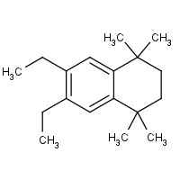 55741-10-1 6,7-diethyl-1,1,4,4-tetramethyl-2,3-dihydronaphthalene chemical structure