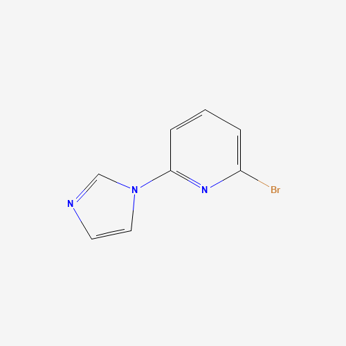 463336-62-1 2-bromo-6-imidazol-1-ylpyridine chemical structure