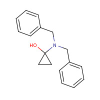 119326-94-2 1-(dibenzylamino)cyclopropan-1-ol chemical structure
